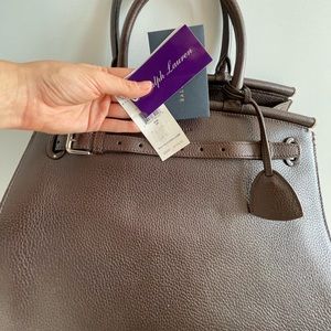 Ralph Laureen deerskin bag